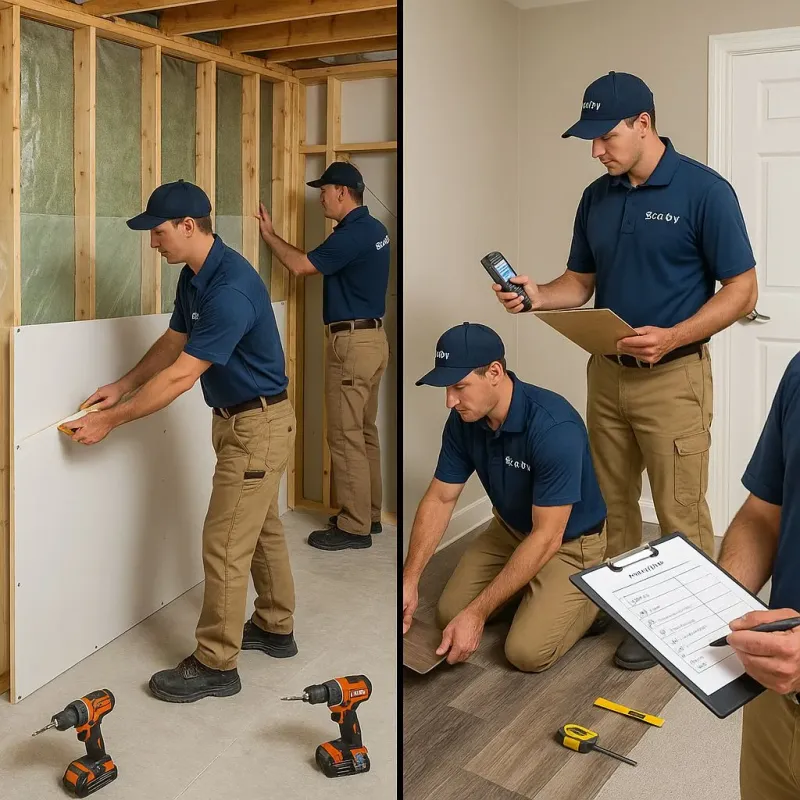 Repairs and Reconstruction process in Beverly, NJ