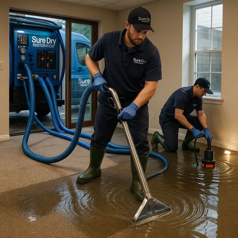 Water Extraction and Removal process in Beverly, NJ